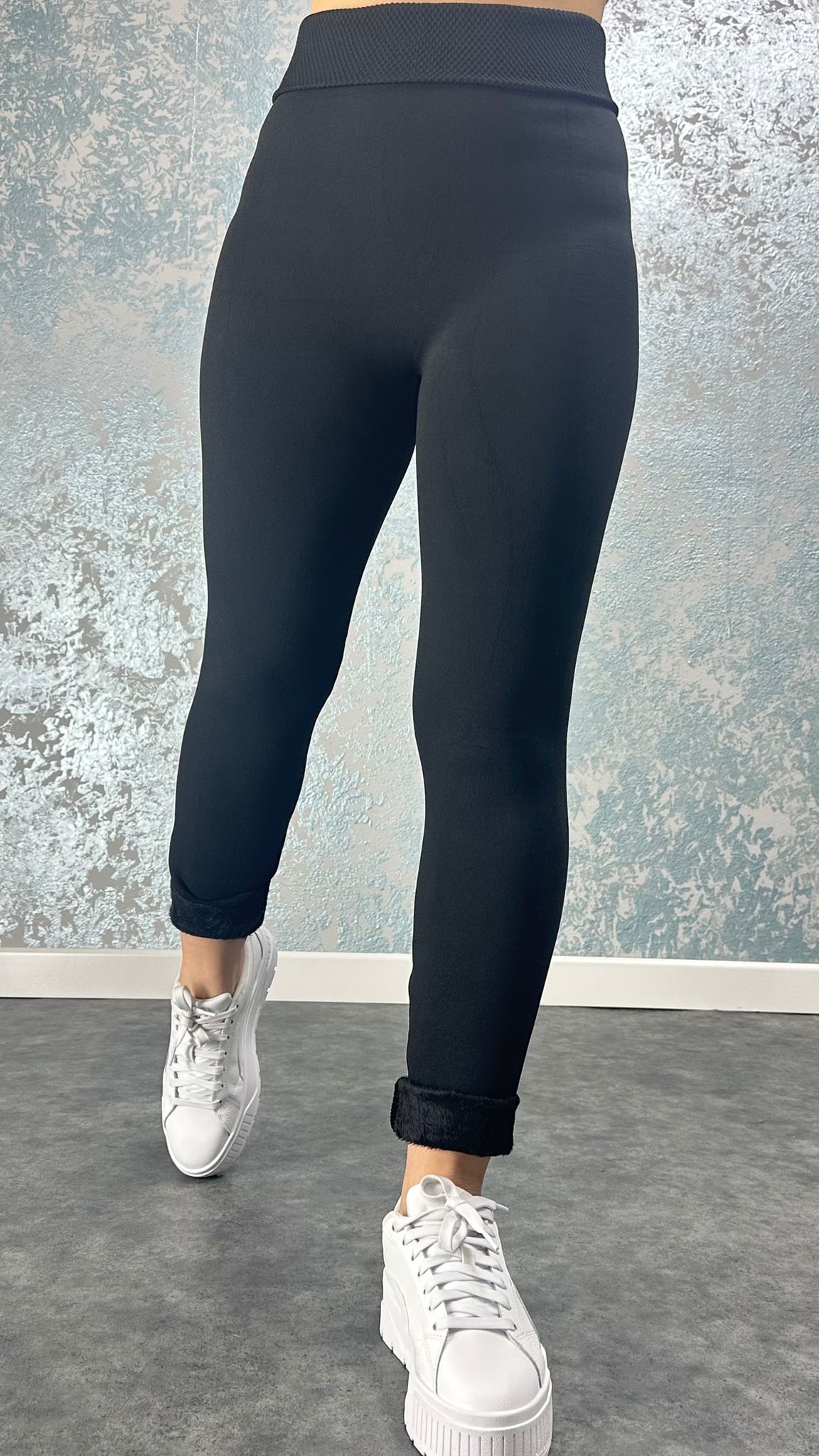 İçi Peluşlu Standar Beden Kışlık Termal Tayt