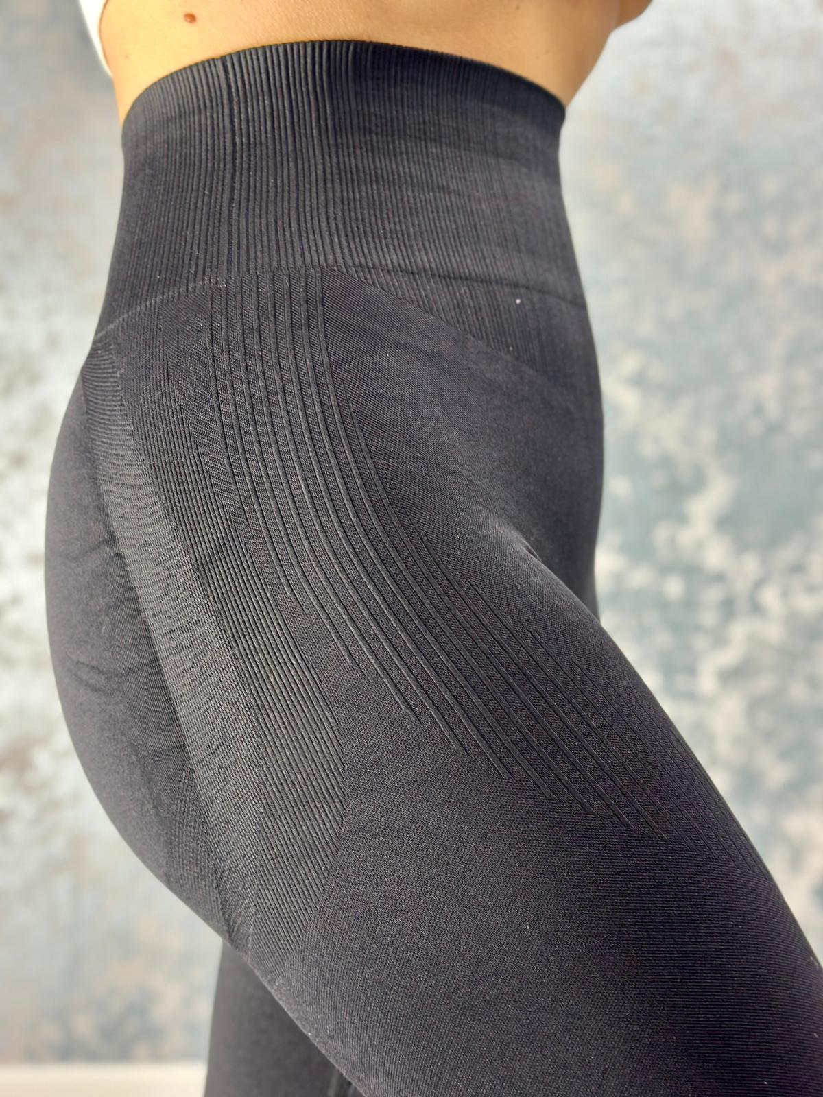 Extra Toparlayıcı Yüksek Bel Seamless Spor Tayt (Kopya)
