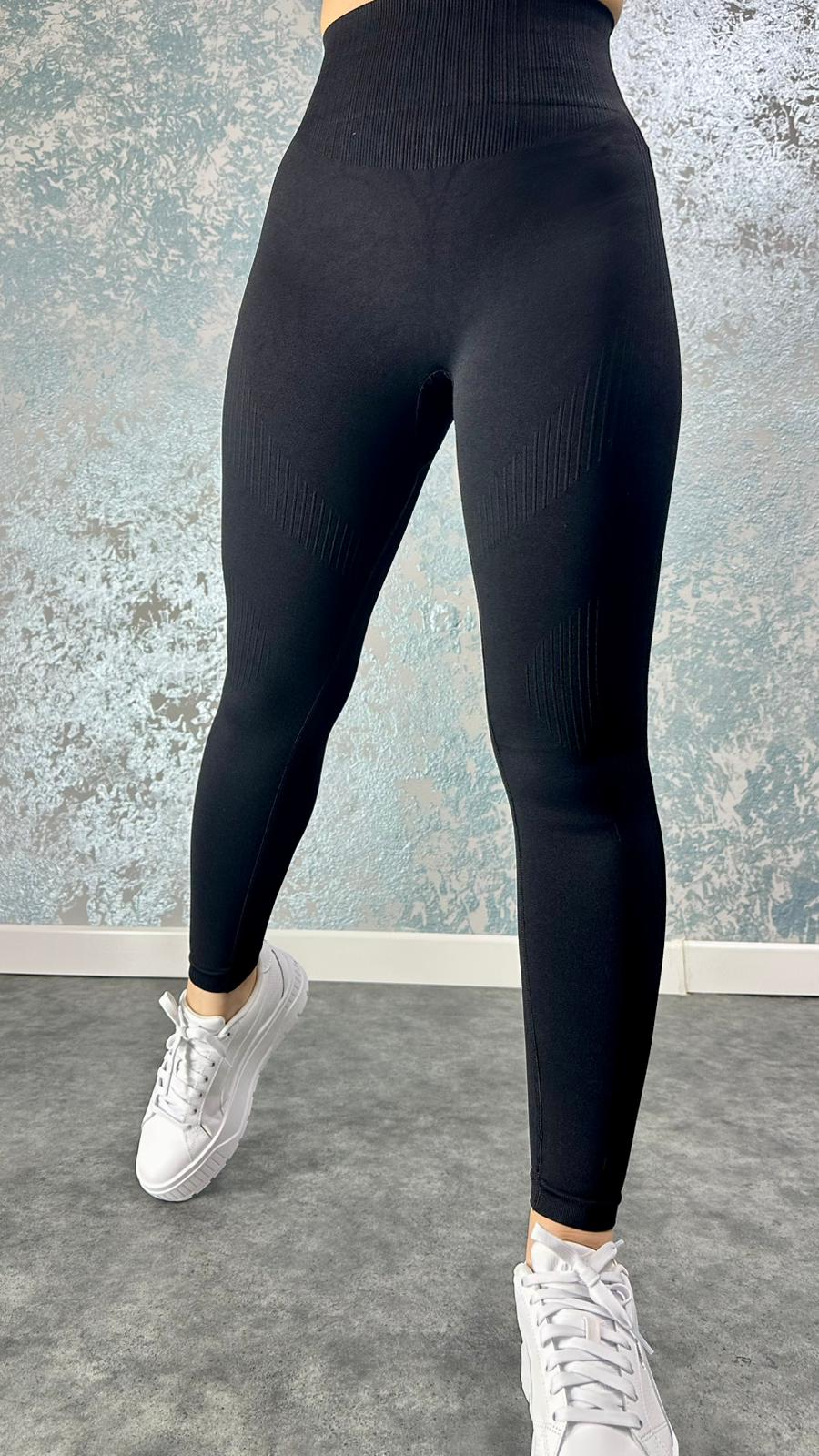 Extra Toparlayıcı Yüksek Bel Seamless Spor Tayt (Kopya)