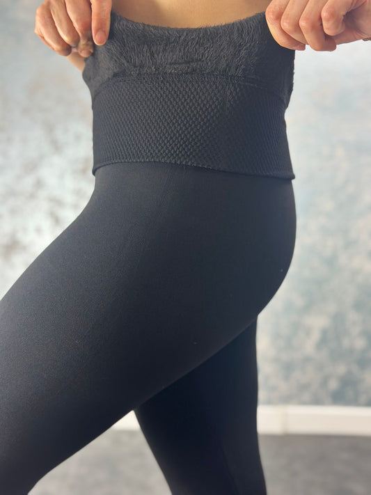 İçi Peluşlu Standar Beden Kışlık Termal Tayt